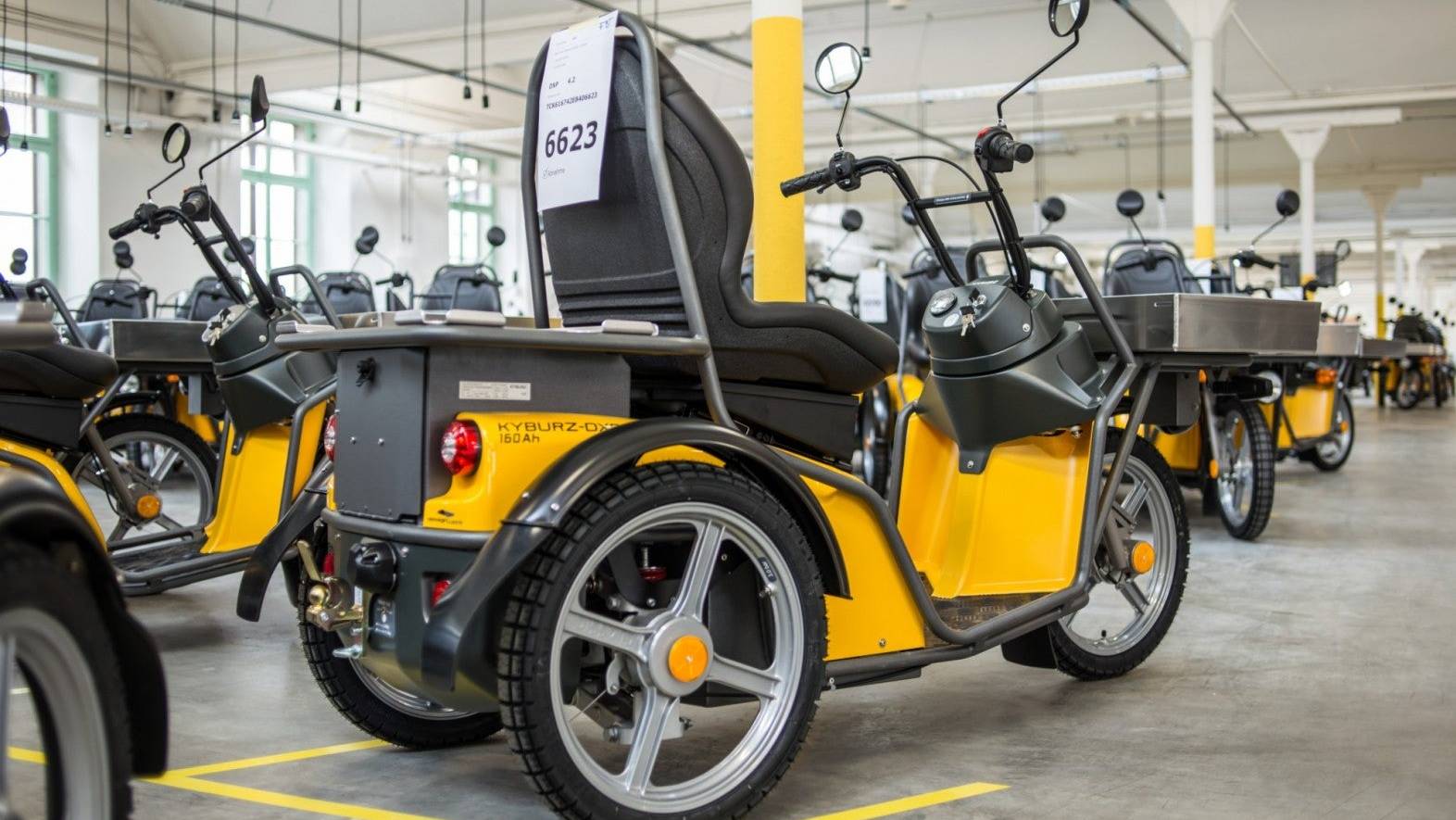 Dank einem neuen Verfahren kann der Elektrofahrzeughersteller Kyburz die Batterien seiner Dreirad-Roller in einer eigenen Anlage recyclen.