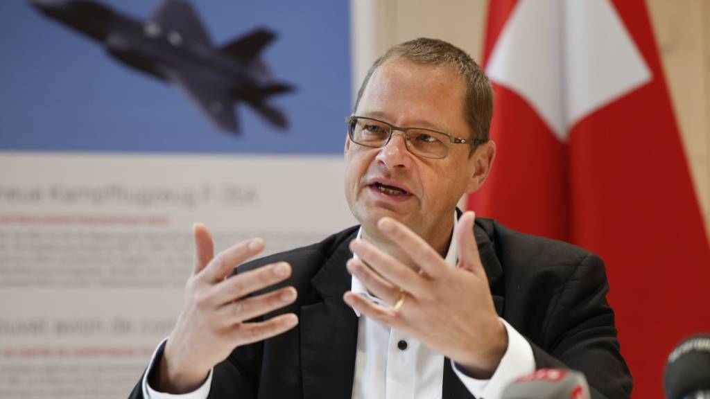 Auch dieses Jahr dürften Gelder für die F-35-Kampfjet auf das Patriot-Konto umgeleitet werden. Trotzdem findet Armasuisse-Rüstungschef Urs Loher sei der Zahlungsstopp nicht wirkungslos gewesen. (Archivbild)