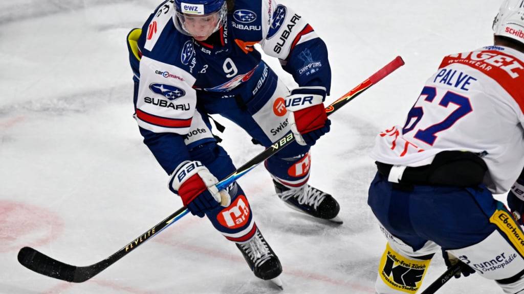 Vinzenz Rohrer zurück im ZSC-Dress, am Dienstag im Zürcher Derby gegen Kloten
