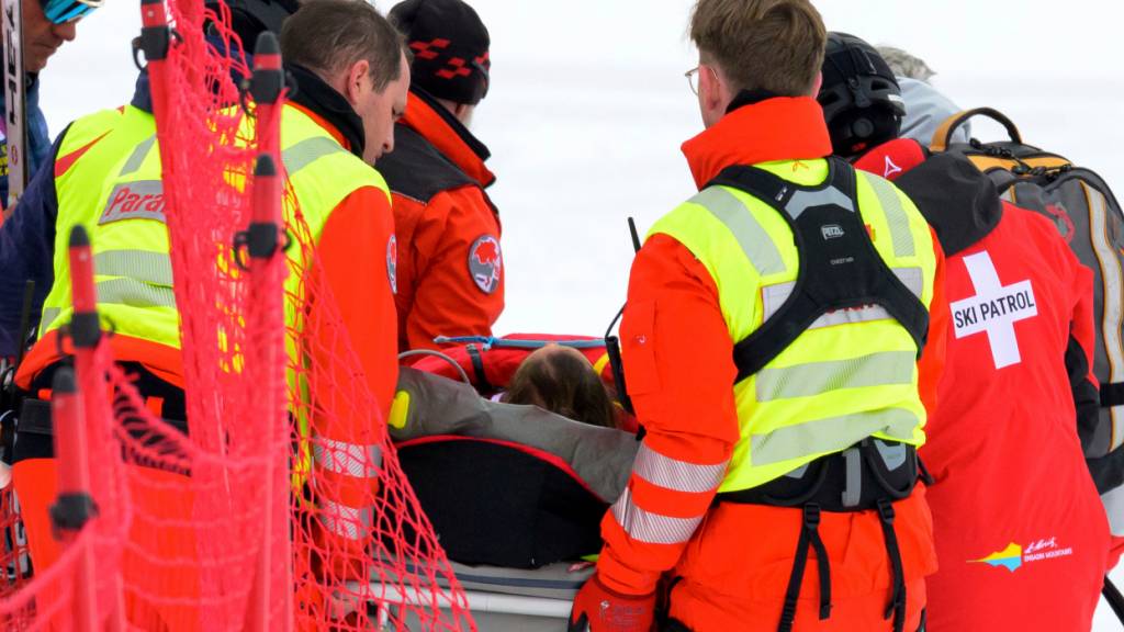 Michelle Gisin hat die ersten Operationen gut überstanden - Die Verletzung im linke Knie muss noch genauer untersucht werden