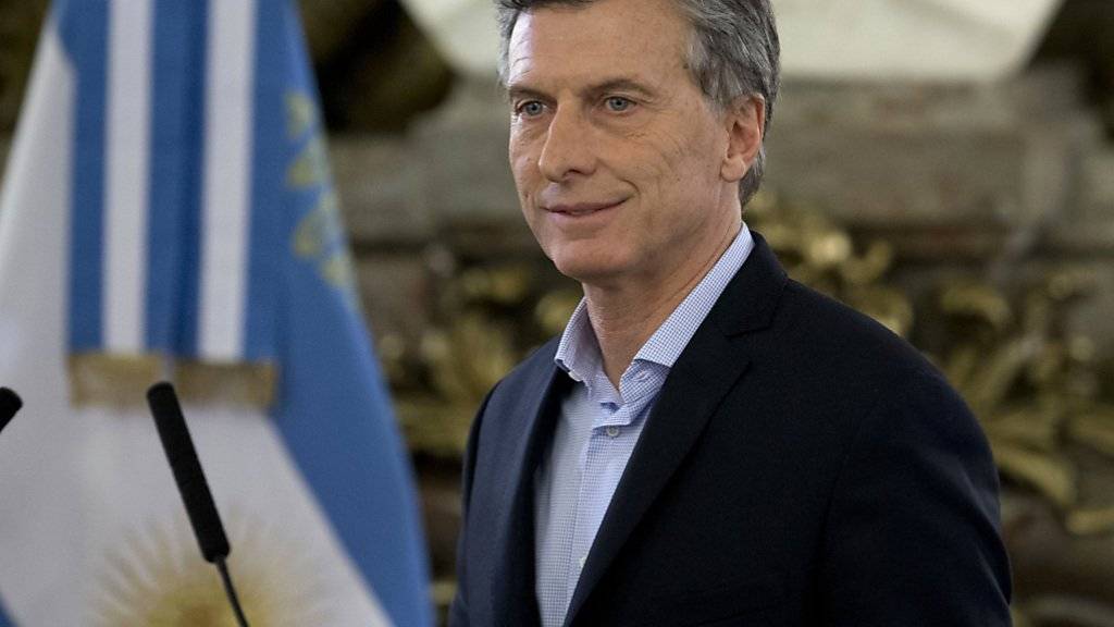 Der neue Präsident Argentiniens, Maurcio Macri, hat im Rechtsstreit mit US-Hedgefonds beigegeben. Argentinien kann damit wieder Geld an den internationalen Finanzmärkten aufnehmen. (Archivbild)