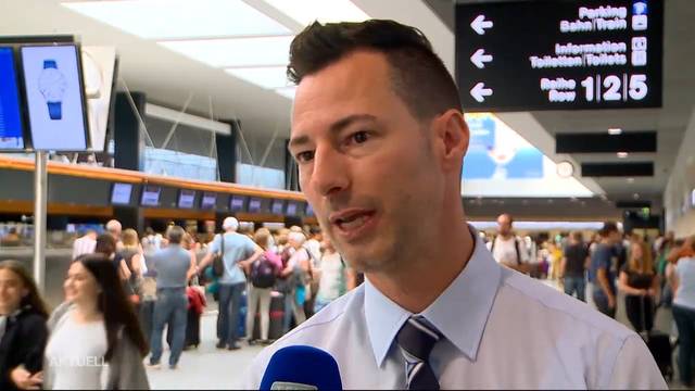 Grossandrang am Flughafen: Über 100`000 Passagiere an einem Tag