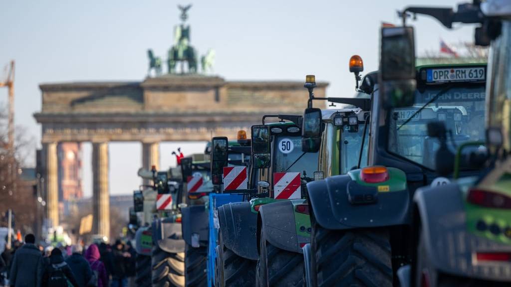 Traktoren Brandenburger Tor