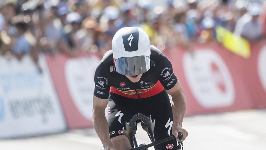 Erster Sieg für Remco Evenepoel nach dem schweren Sturz an der Baskenland-Rundfahrt