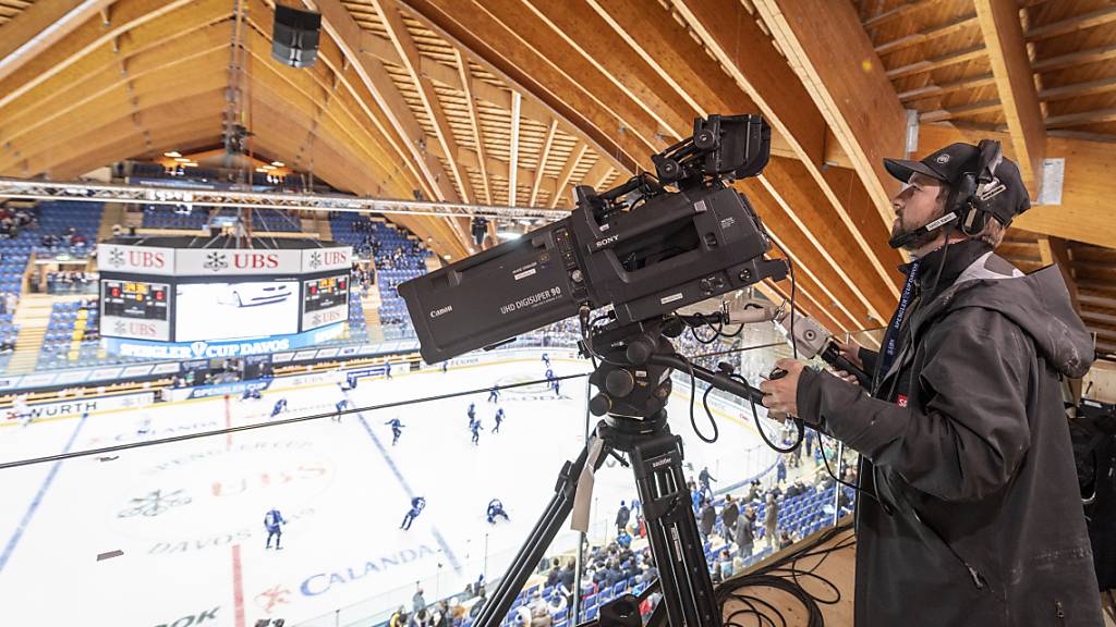 Die TV-Rechte im Schweizer Eishockey bleiben bis 2027 bei MySports