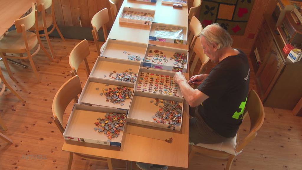 Herznacher setzt seit 20 Jahren Teile zusammen und lebt in einem Puzzle-Paradies