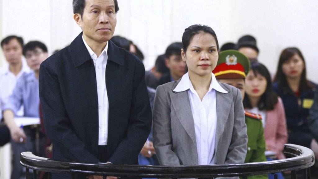 Der Bürgerrechtler Nguyen wurde gemeinsam mit seiner Assistentin zu einer mehrjährigen Haftstrafe verurteilt.