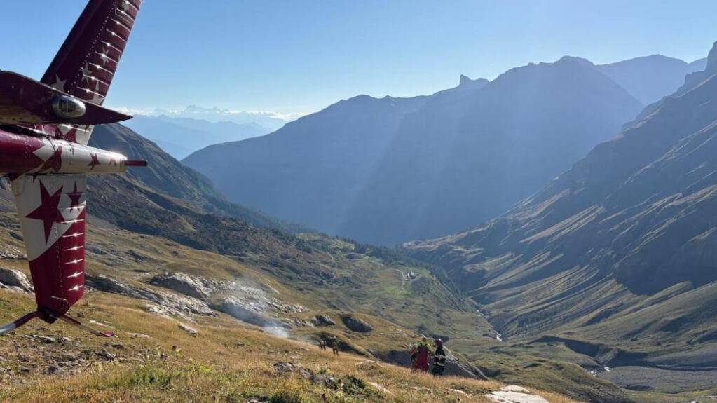 Drei Menschen sterben beim Absturz eines Kleinflugzeugs im Wallis