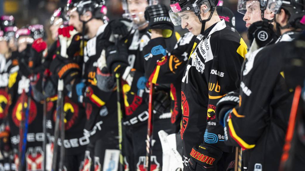 Wieder hängende Köpfe bei den SC-Bern-Spielern