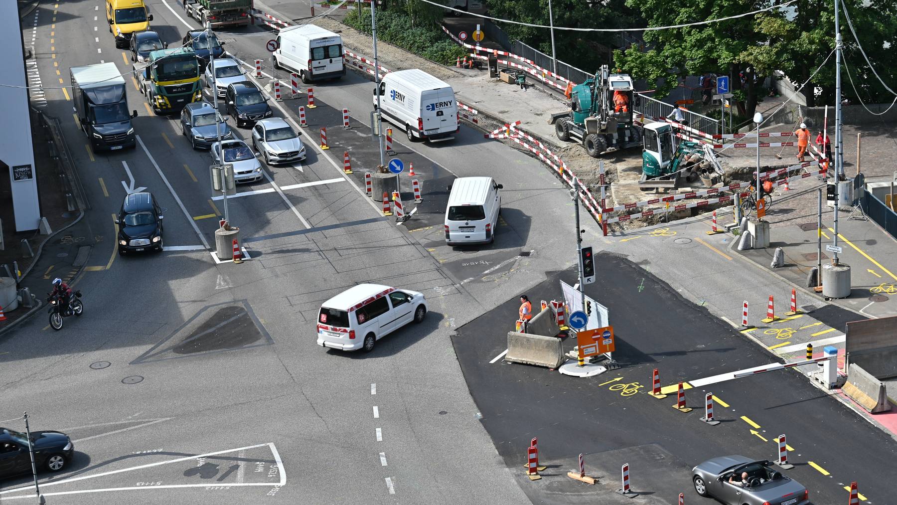 Baustelle Postplatz Olten