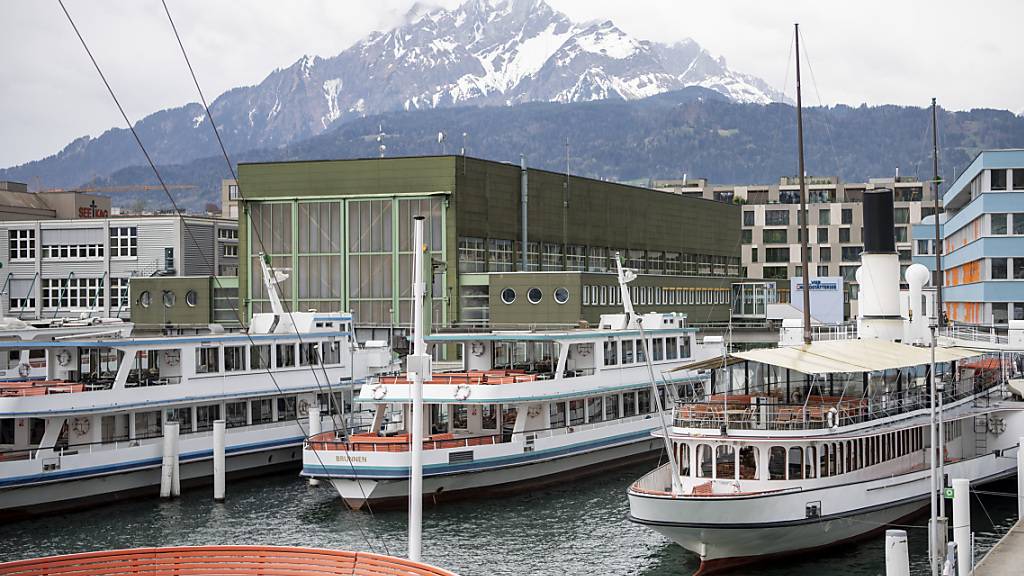 Die Werft und die Schiffe der SGV Gruppe in Luzern. (Archivaufnahme)