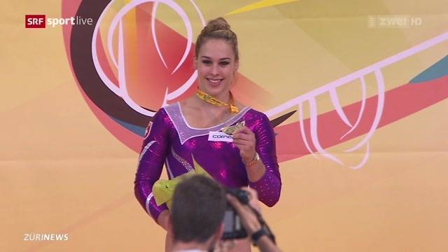 Kunstturnerin Giulia Steingruber holt Gold an Europameisterschaft