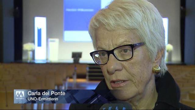 UNO-Ermittlerin Carla Del Ponte zu Besuch im Aargau