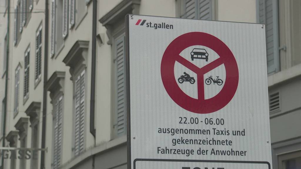 Rekurs gegen Fahrverbot in der St.Galler Altstadt