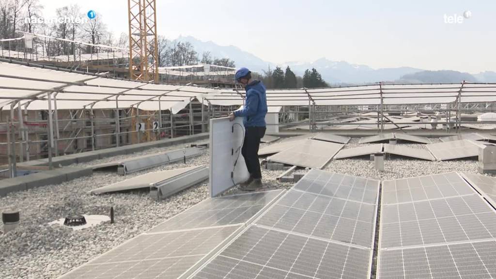 Luzerner Klimaziele: Nachfrage nach Solarstrom steigt