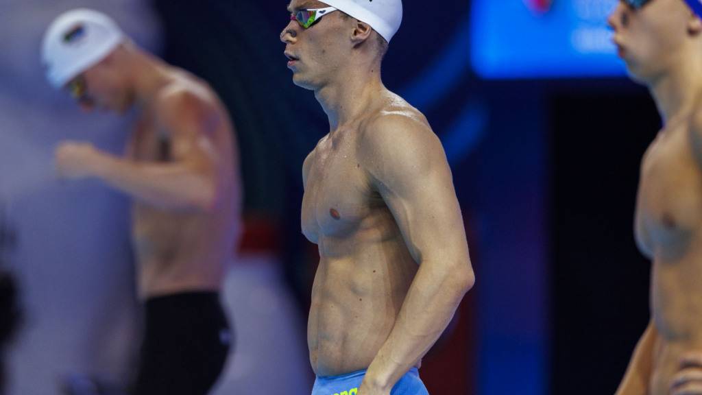 Alle Konzentration nutzte Roman Mityukov im Final über 200 m Rücken nichts