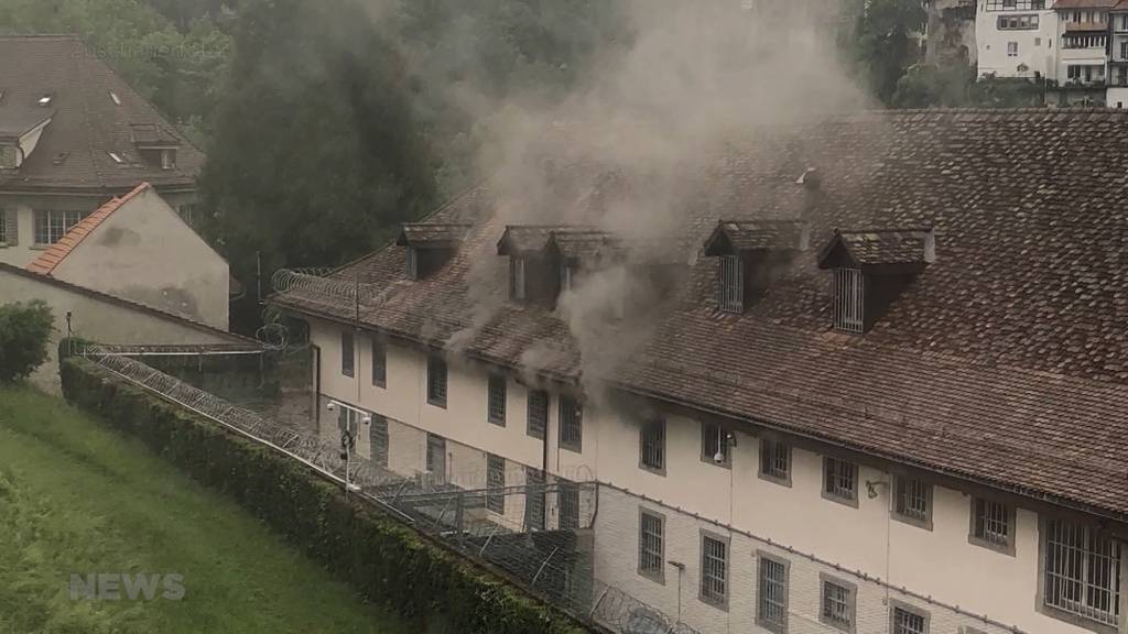 Brand im Zentralgefängnis Freiburg wirft Fragen auf