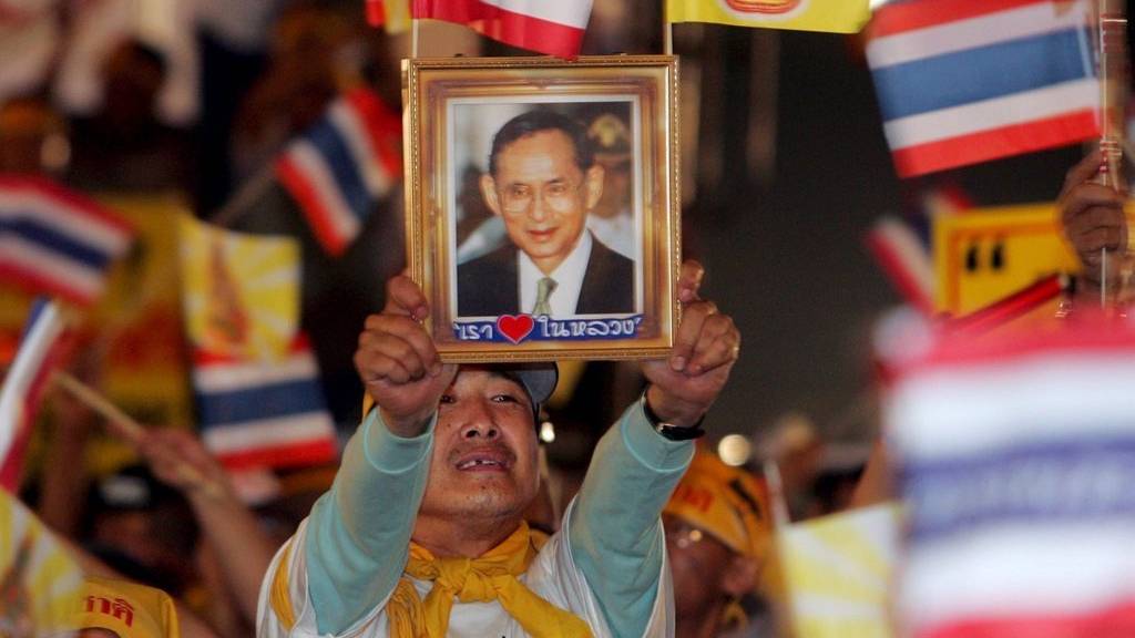 Thailands König war bei der Bevölkerung sehr beliebt.