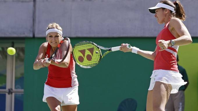 Baczinsky / Hingis holen Silber