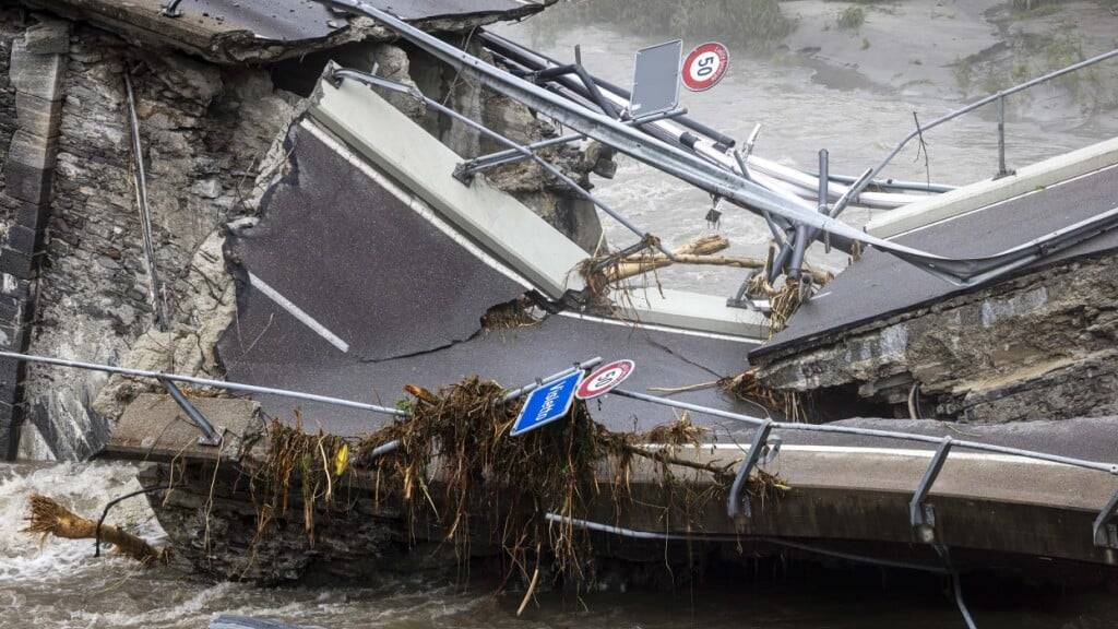 Zahl der Unwetter-Todesopfer in der Schweiz steigt auf vier