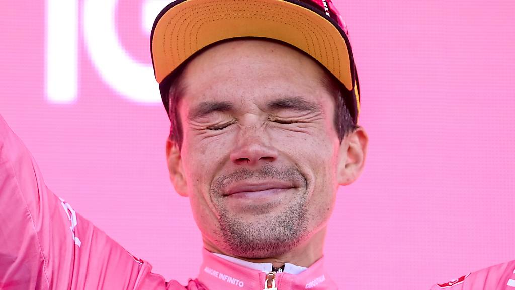 Erster Saisonsieg: Der Giro-Sieger Primoz Roglic gewinnt das Auftaktzeitfahren der Baskenland-Rundfahrt