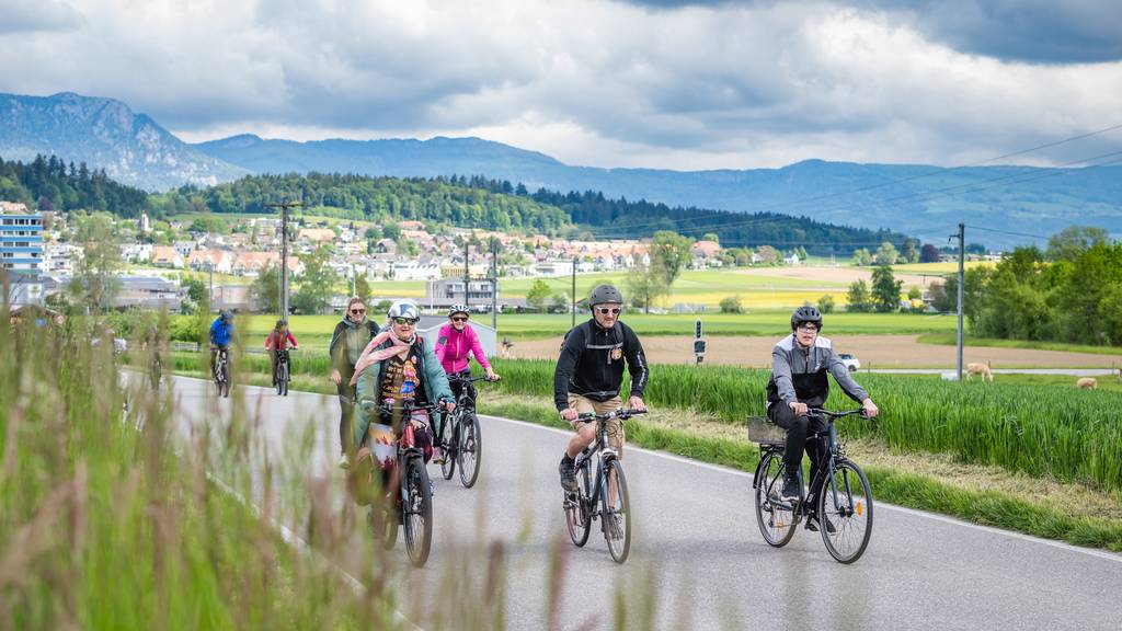 25'000 Teilnehmende auf Rädern: Das war der elfte Slow-Up Solothurn-Buechibärg