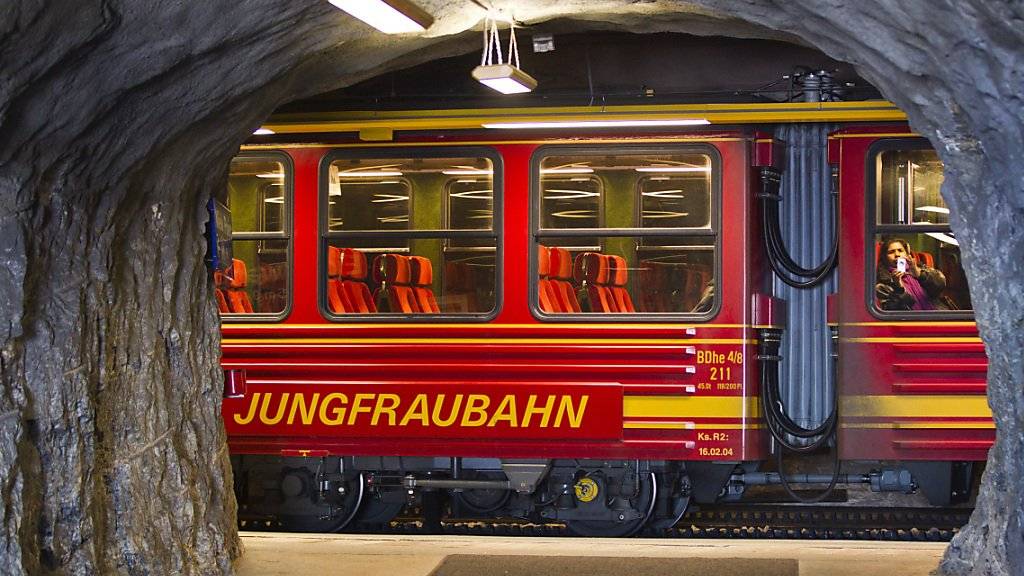 Die Jungfraubahn hat erneut einen Rekordgewinn erzielt und erhöht die Dividende. (Archiv)