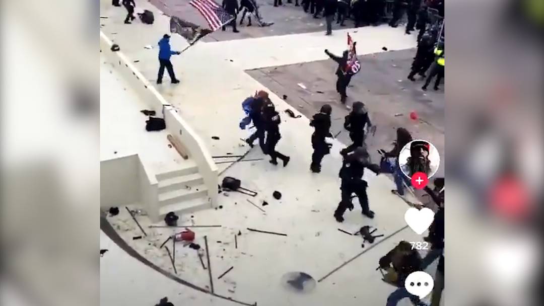 Sturm auf das Kapitol und auf die Demokratie: Diese Bilder aus den USA ...