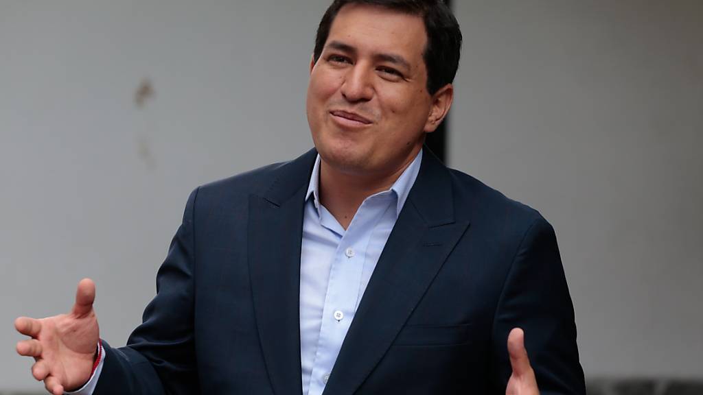 Der ecuadorianische Linkspolitiker Andres Arauz hat sich zum Sieger der Wahlen erklärt. (Archivbild)