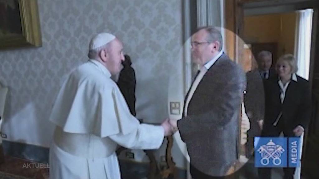 Göttliche Beziehung: Oensinger Massimo Santucci trifft den Papst regelmässig