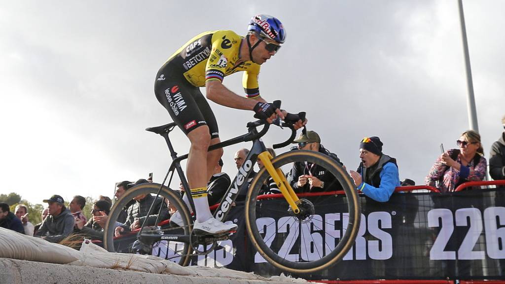 Fällt noch länger an: Der Belgier Wout van Aert muss seine Saisonplanung umstellen