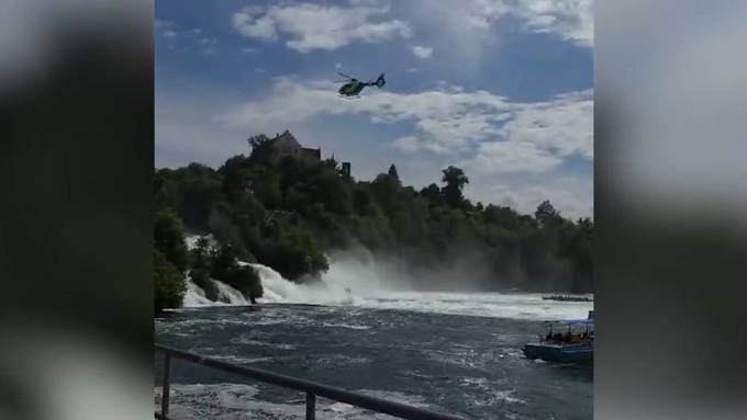 Vermisste Person: Suchaktion beim Rheinfall wird fortgesetzt