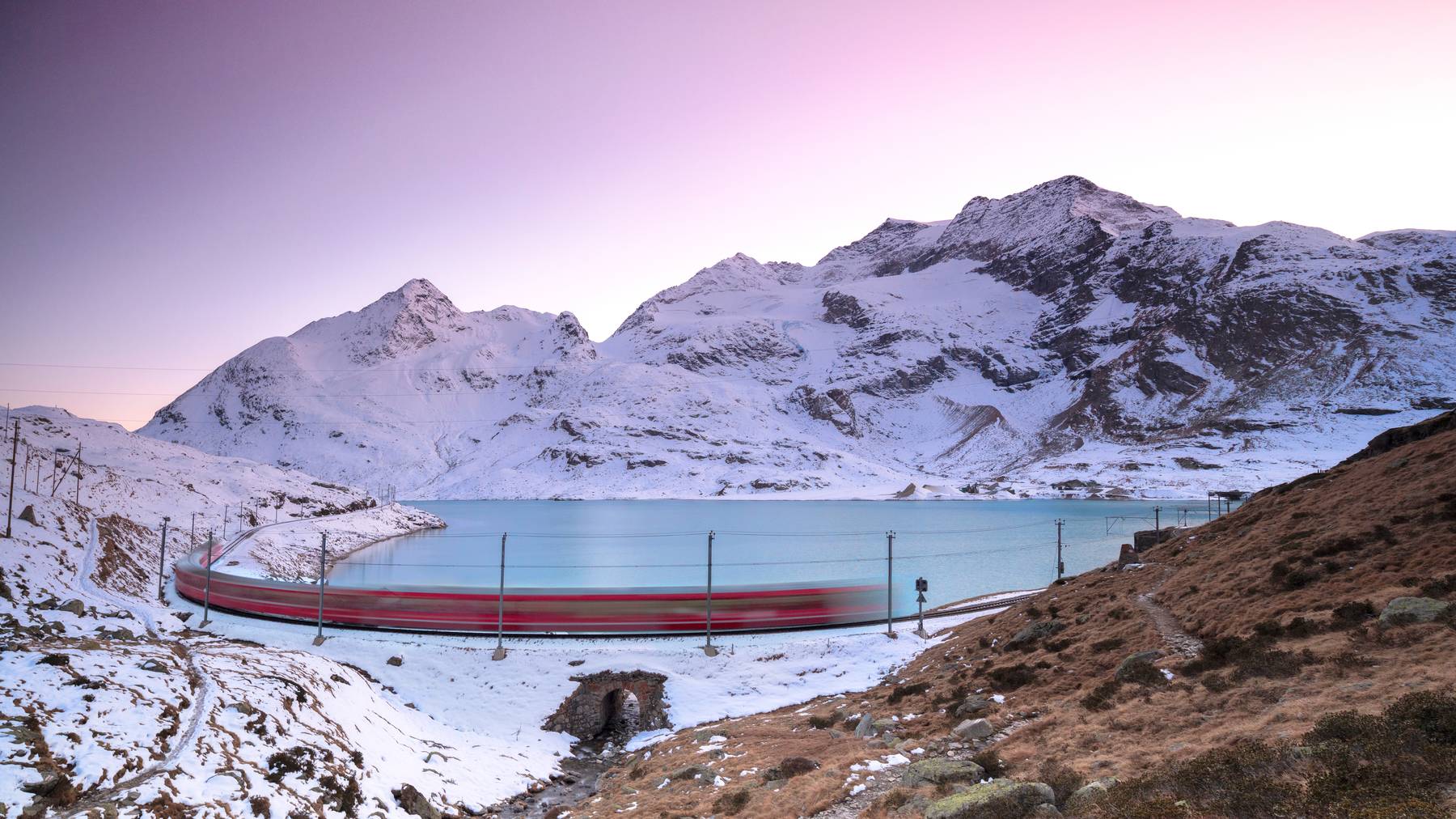 Lago Bianco Bernina Express Pass