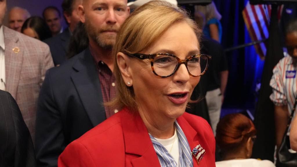 Darline Graham wird sich für die Republikaner um einen Sitz im Senat in Washington bemühen. Foto: Meg Kinnard/AP/dpa