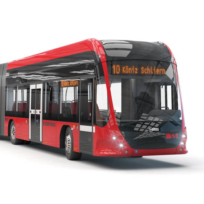 Das sind die neuen Doppelgelenktrolleybusse von Bernmobil