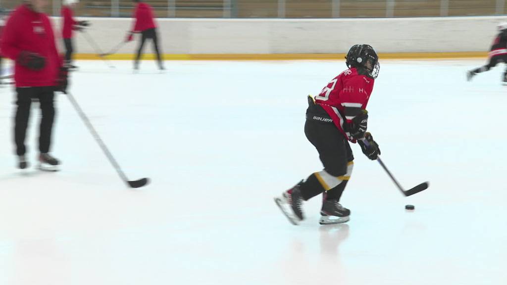 NHL-Star zum Anfassen: Kids trainieren mit Timo Meier in Herisau