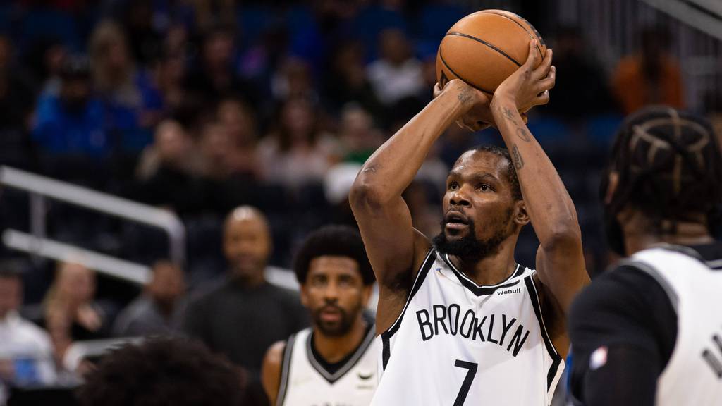 Kevin Durant steht bei den Brooklyn Nets unter Vertrag.