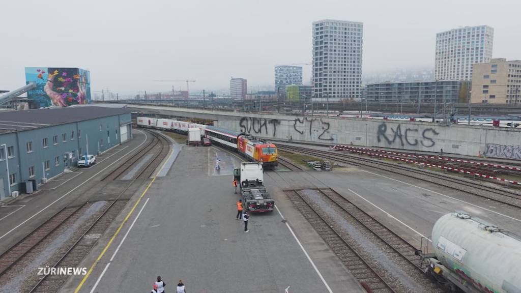 Coop liefert Waren neu auf der Schiene nach Zürich