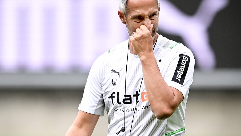 Mit Eintracht Frankfurt verlor er das erste Cupspiel gegen einen Unterklassigen, mit Gladbach machte er es besser: der neue Coach Adi Hütter