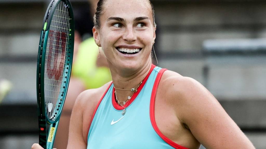 Aryna Sabalenka zog den Kopf aus der Schlinge