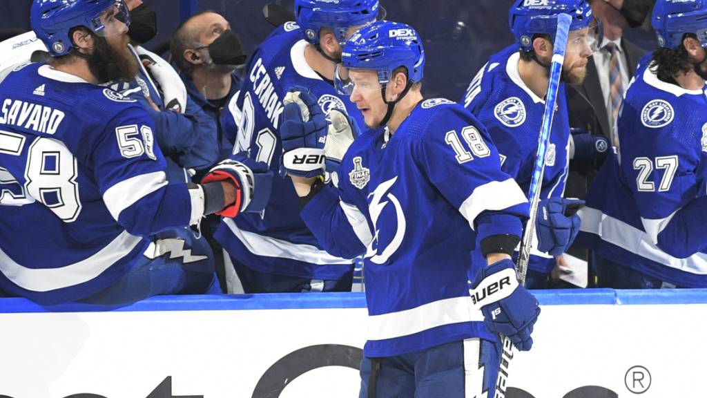 Den Tampa Bay Lightning ist der Start im den Stanley-Cup-Final 2021 gelungen