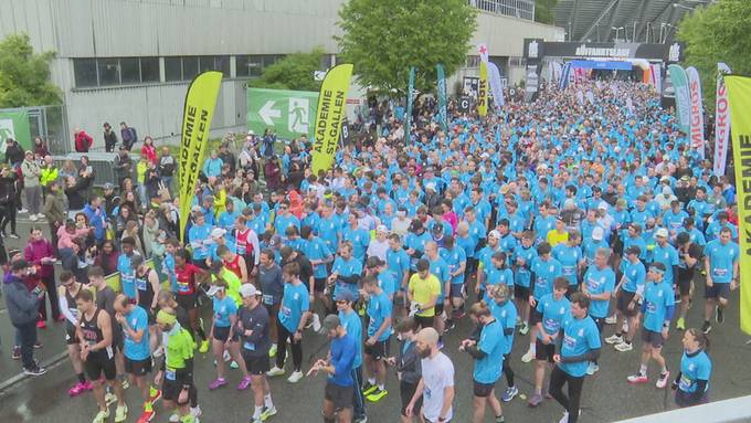 Rekord: Auffahrtslauf St.Gallen begeistert Tausende