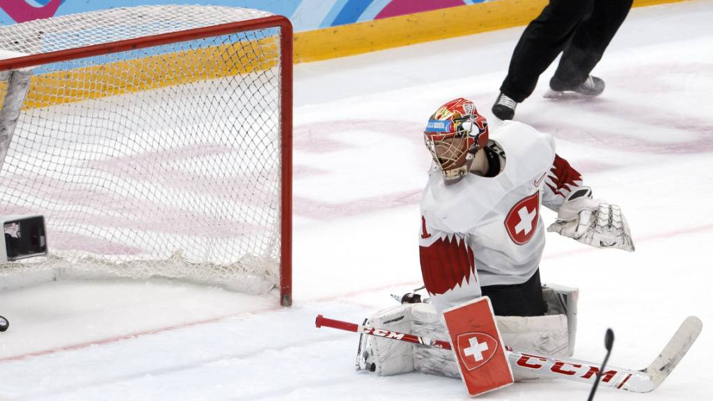 Konnte die Schweizer Niederlage trotz starker Leistung nicht verhindern: U20-Goalie Alessio Beglieri