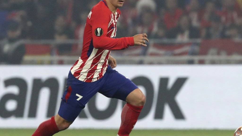 Antoine Griezmann hat bei Atlético einen neuen Vertrag erhalten