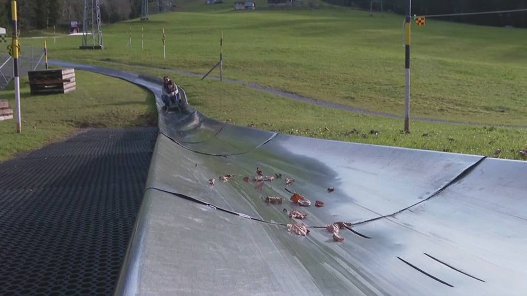 Rodeln statt schlitteln – Atzmännig im Sommerbetrieb