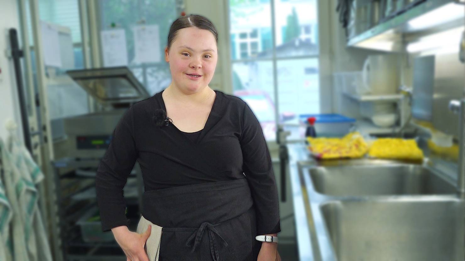 Restaurant-Allrounderin mit Down-Syndrom | TeleBaern