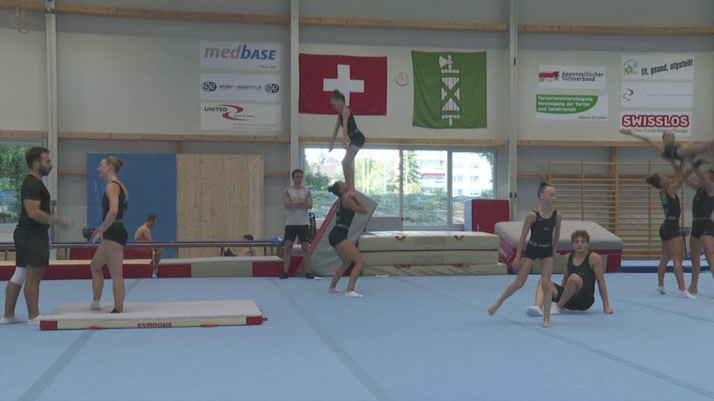 Ostschweizer Akrobaten an der EM in Bulgarien – Vorbereitung läuft auf Hochtouren