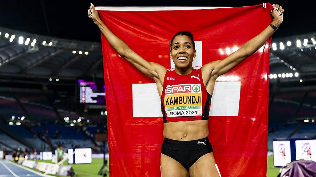 Mujinga Kambundji trägt mit Gold über 200 m zum Schweizer Medaillenregen in Rom bei