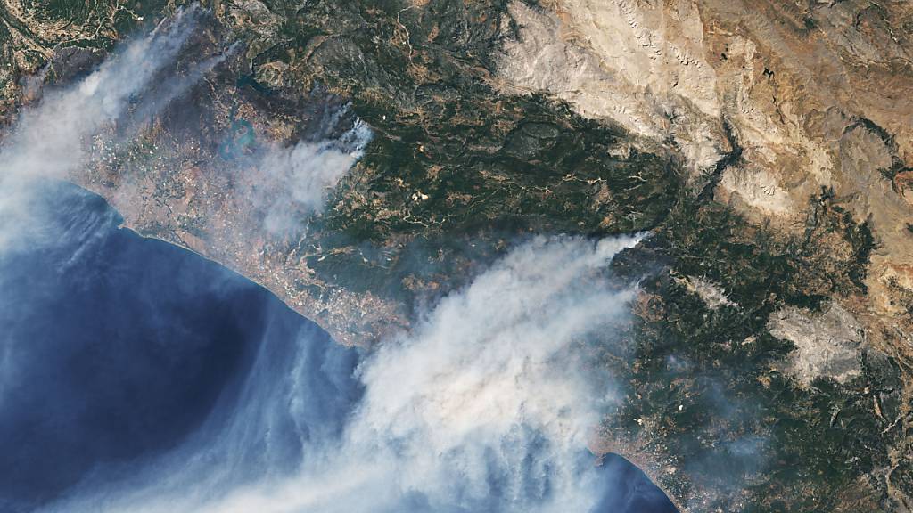 Feuersbrünste wüten in Mittelmeerländern – weiter höchste Brandgefahr