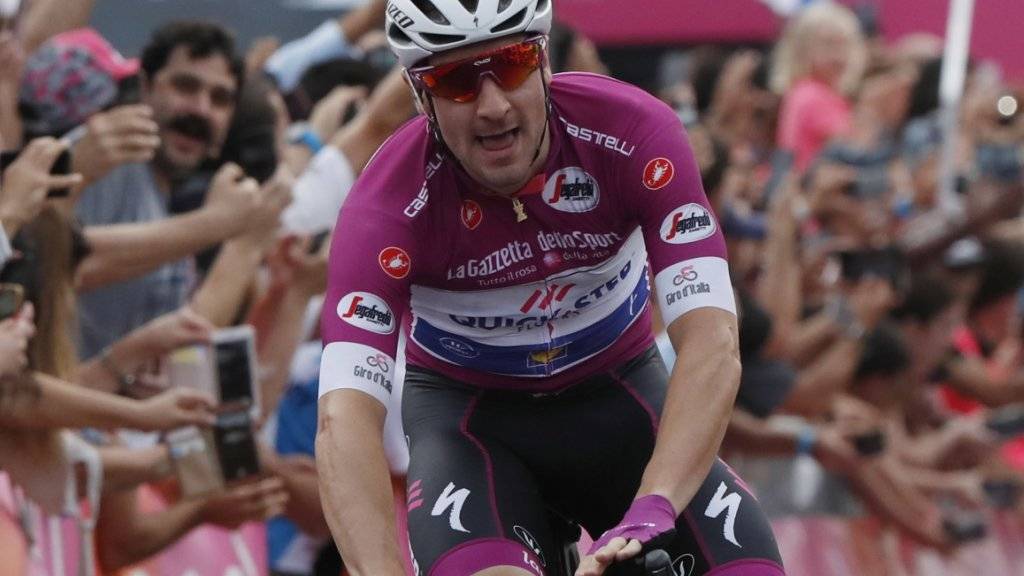 Der Italiener Elia Viviani bewies in der 13. Etappe des Giro d'Italia erneut seine Qualitäten im Sprint